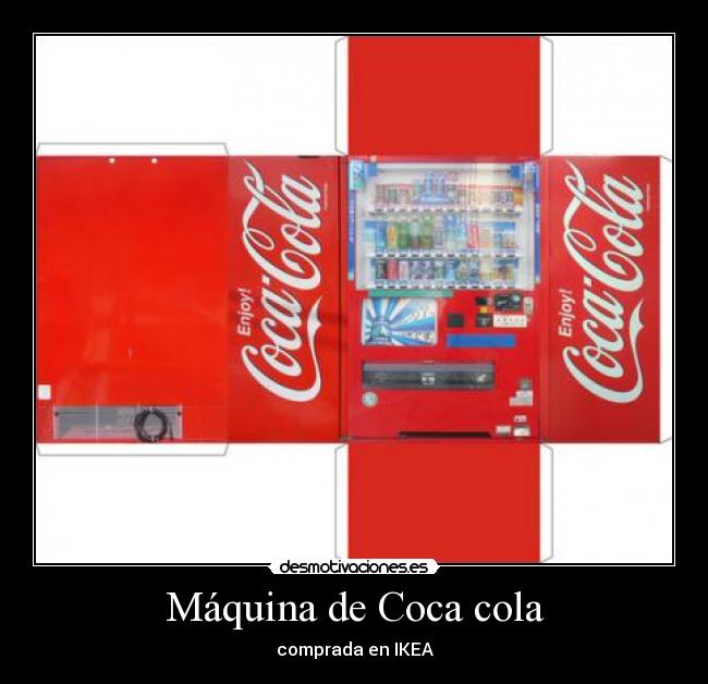 Máquina de Coca cola -