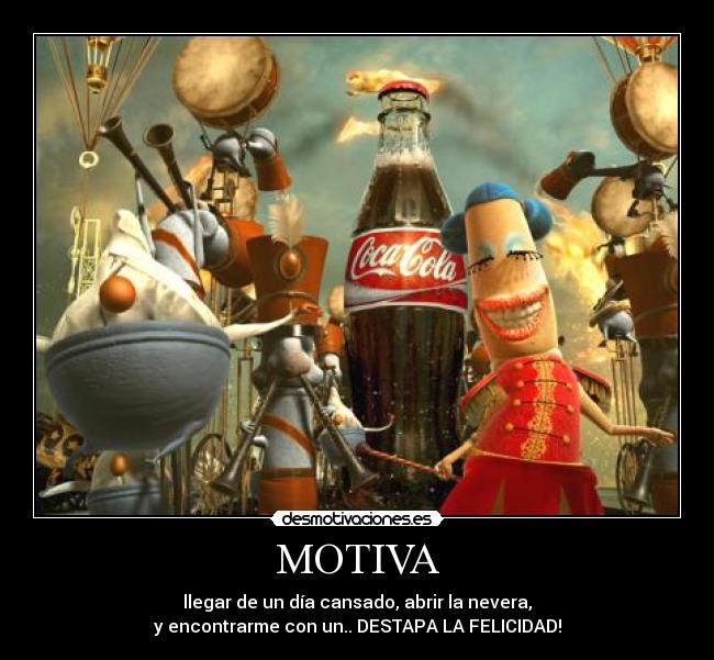 carteles coca-cola desmotivaciones