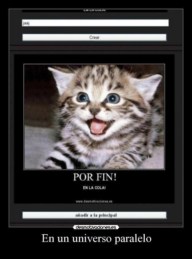 En un universo paralelo -