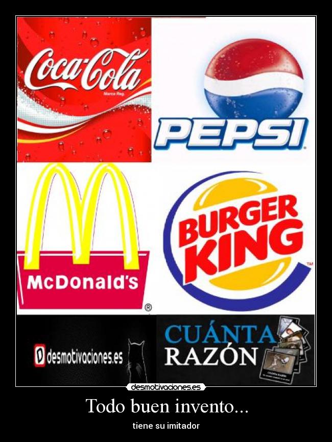 carteles coca-cola mcdonalds desmotivaciones inventos desmotivaciones