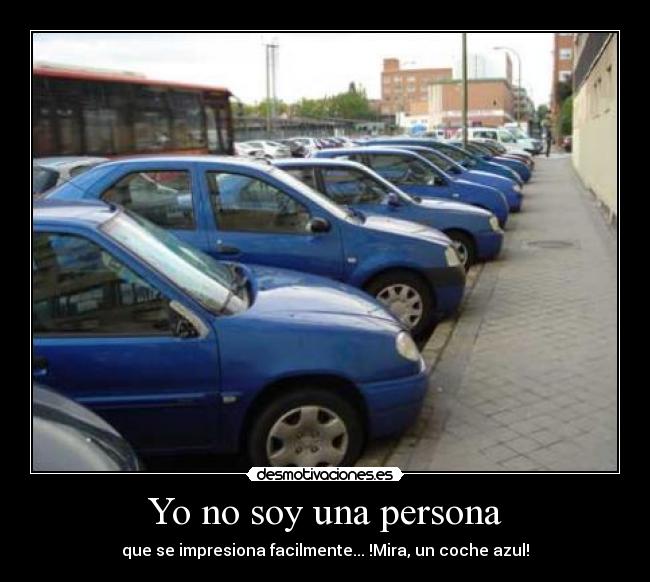 Yo no soy una persona -