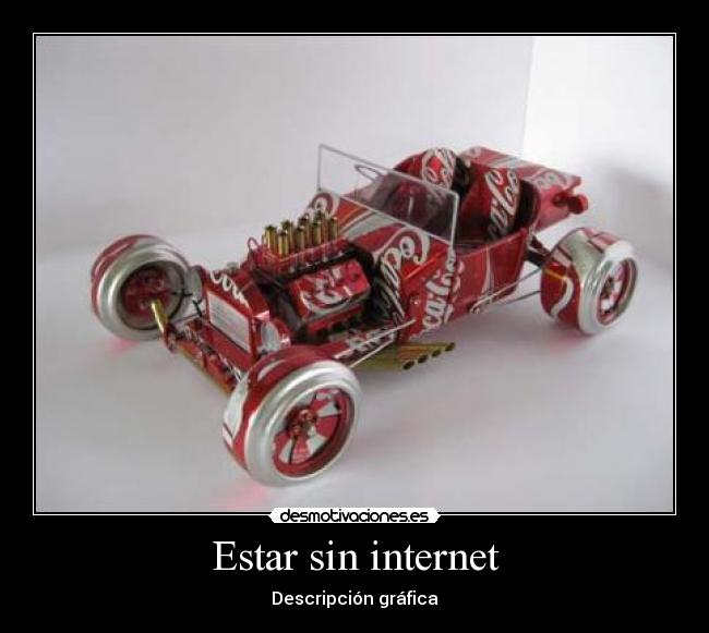 Estar sin internet - Descripción gráfica