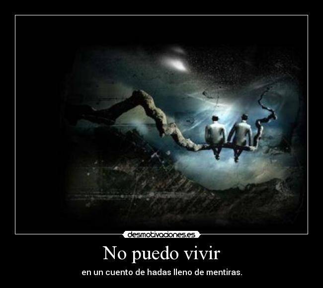 No puedo vivir -