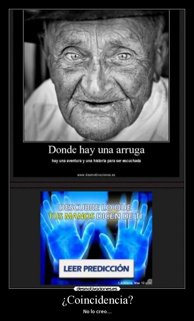 ¿Coincidencia? - No lo creo....