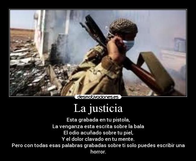 La justicia - 