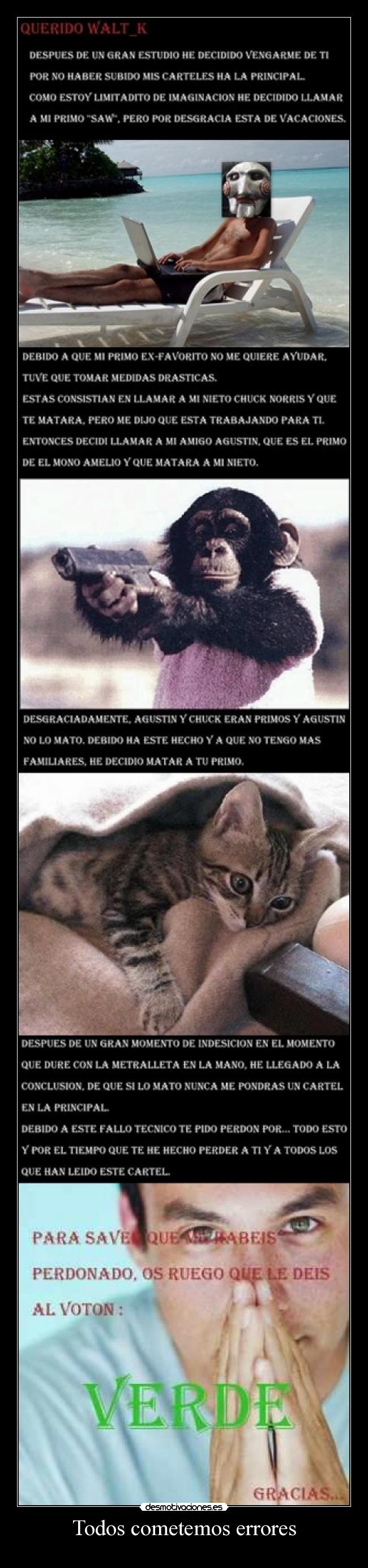 carteles  desmotivaciones