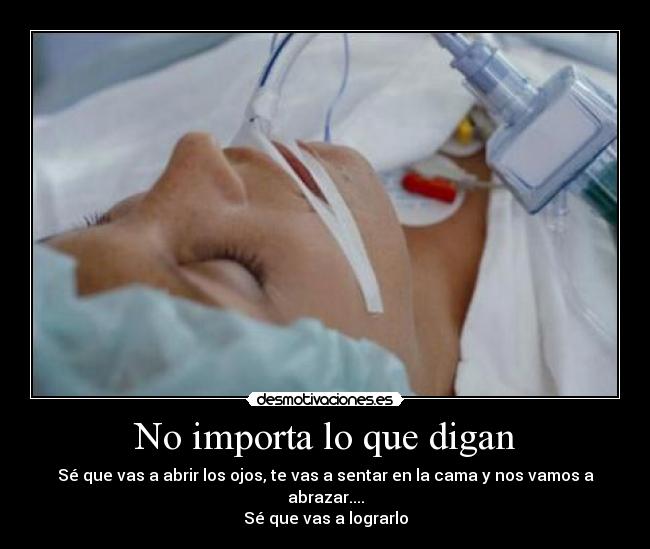 No importa lo que digan - 