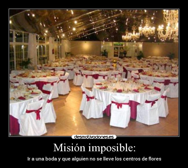 carteles imposible mision imposible desmotivaciones