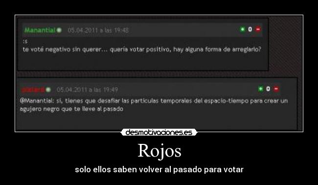 Rojos -