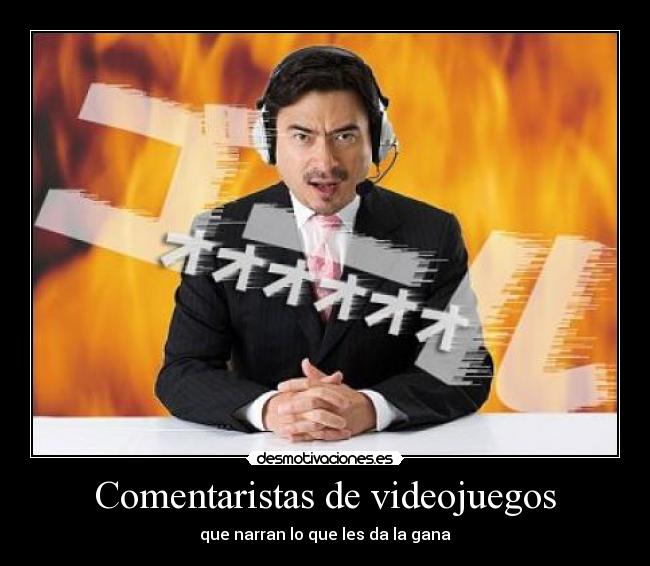 Comentaristas de videojuegos -
