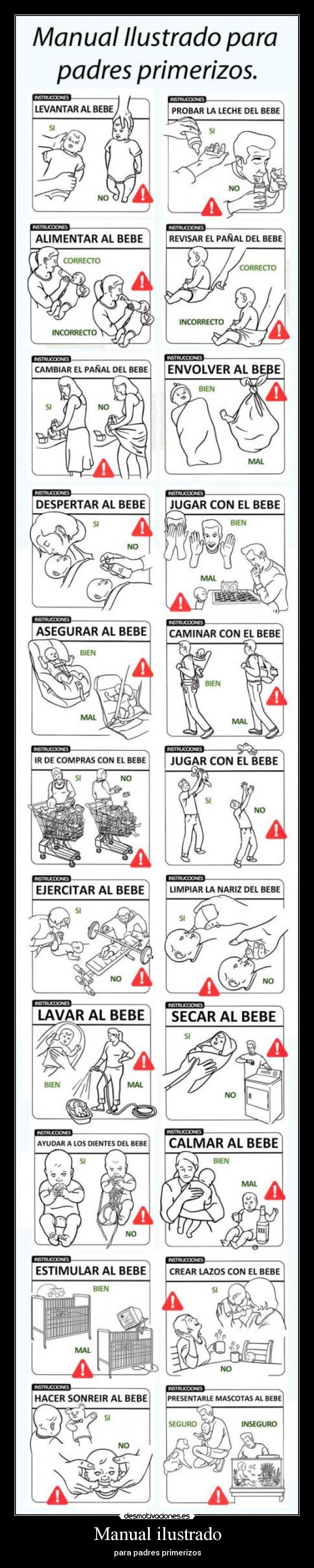 Manual ilustrado - para padres primerizos