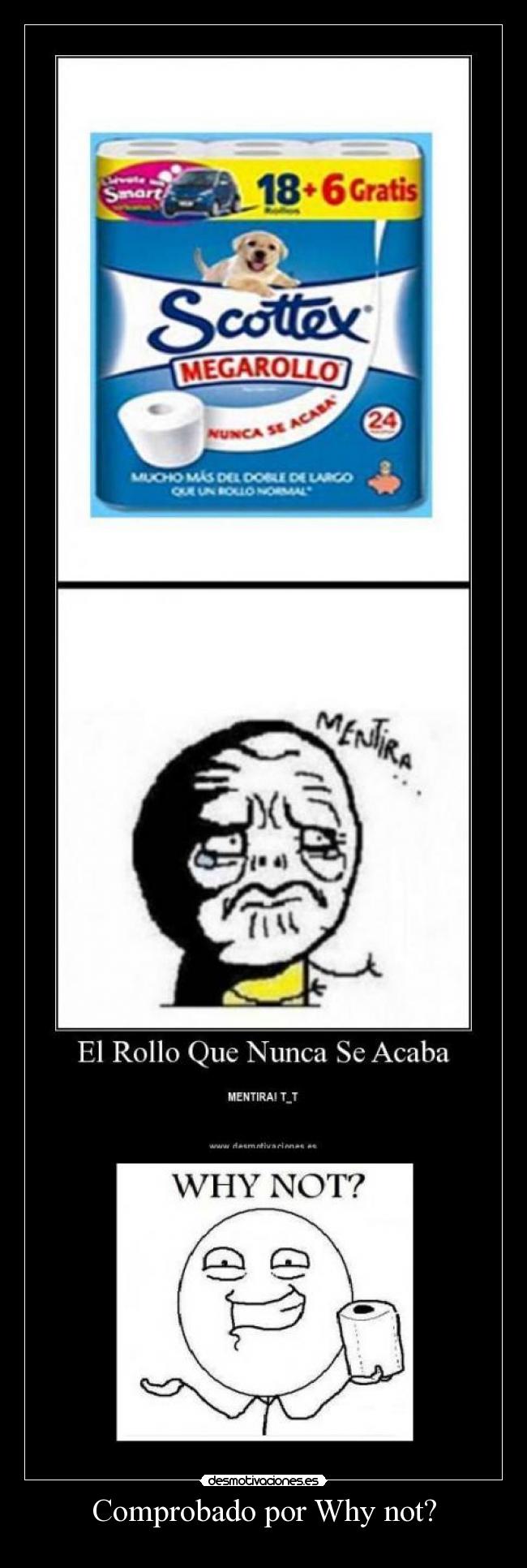 Comprobado por Why not? -