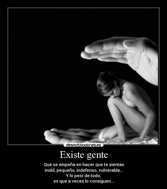 Existe gente -