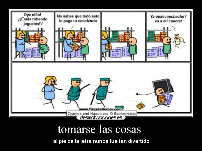 tomarse las cosas  - 