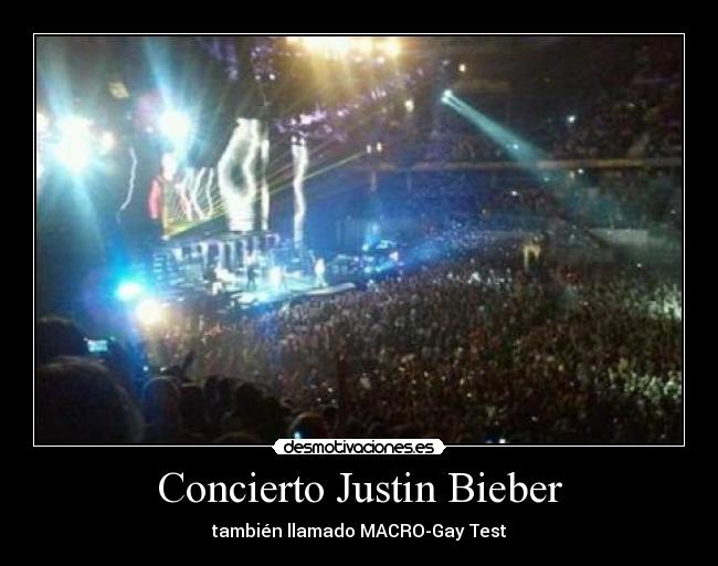 Concierto Justin Bieber -