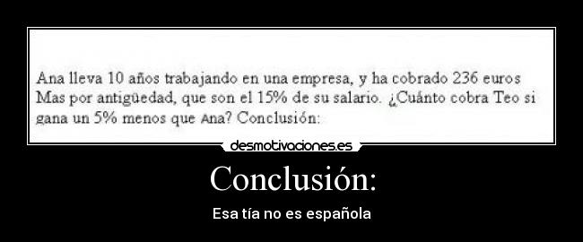 Conclusión: -