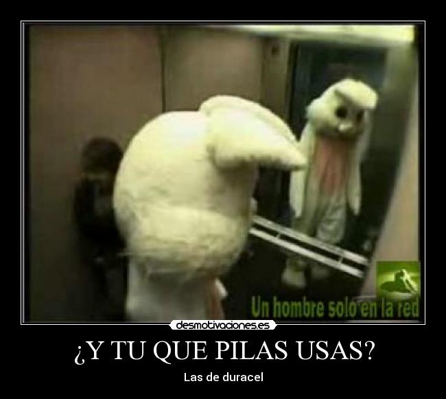 ¿Y TU QUE PILAS USAS? - 