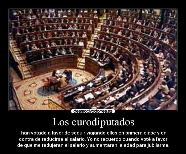 Los eurodiputados - 