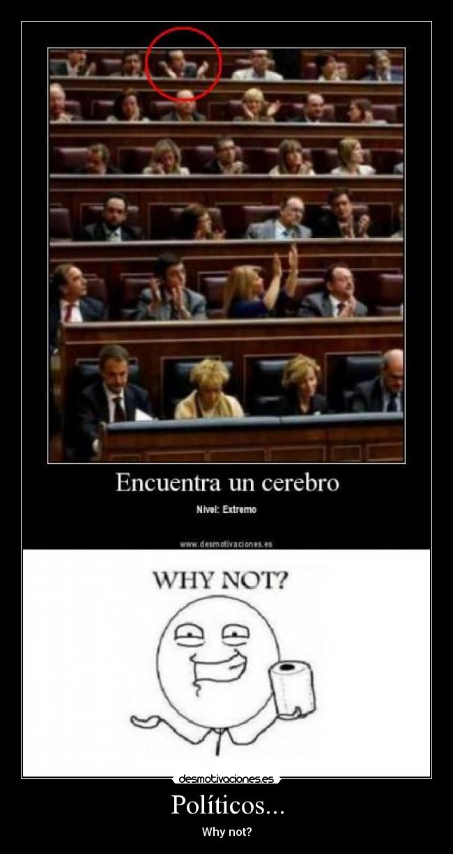 Políticos... -