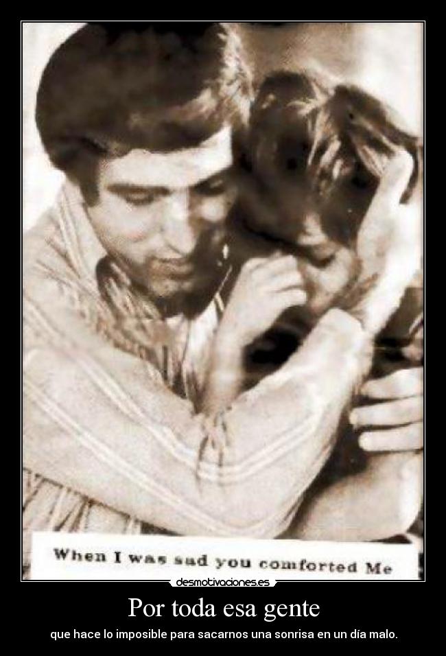 Por toda esa gente - 