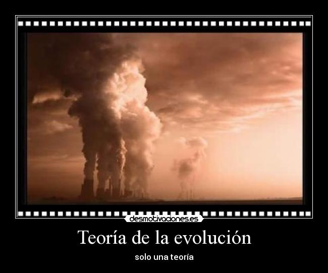 Teoría de la evolución -