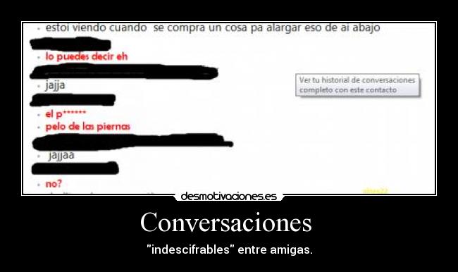 Conversaciones  - 