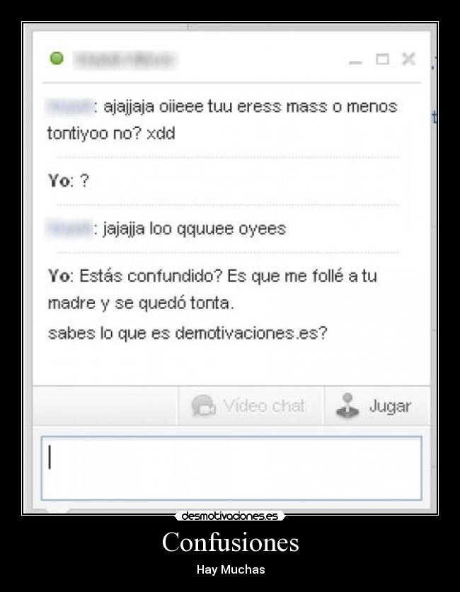 Confusiones - Hay Muchas