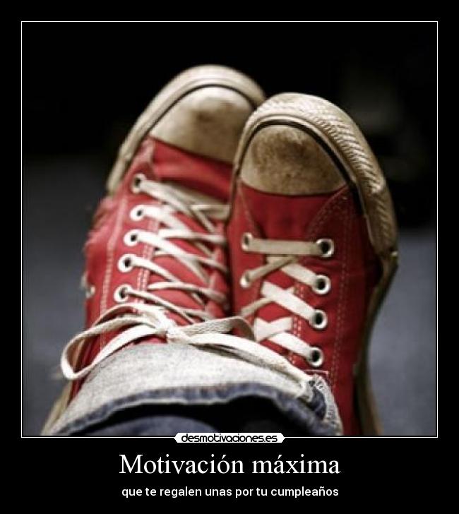carteles uper converse desmotivaciones