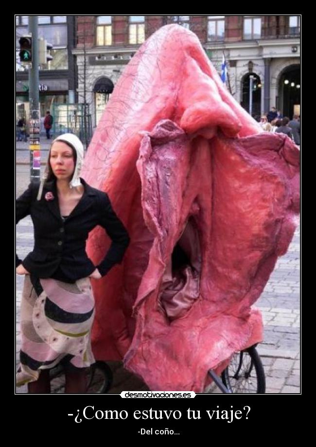 -¿Como estuvo tu viaje? -