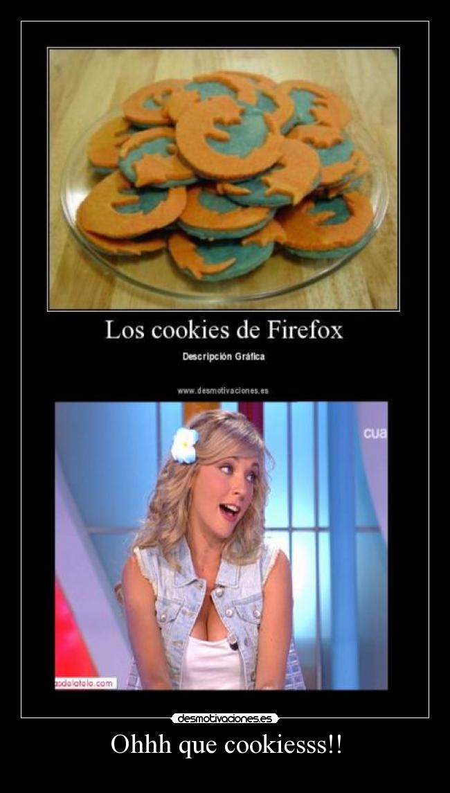 Ohhh que cookiesss!! -