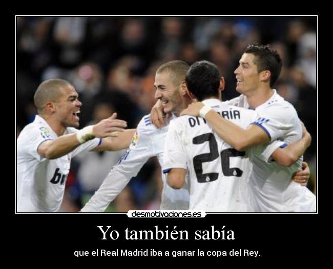 Yo también sabía -
