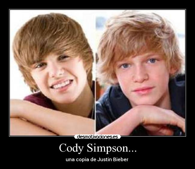 Cody Simpson... - una copia de Justin Bieber 