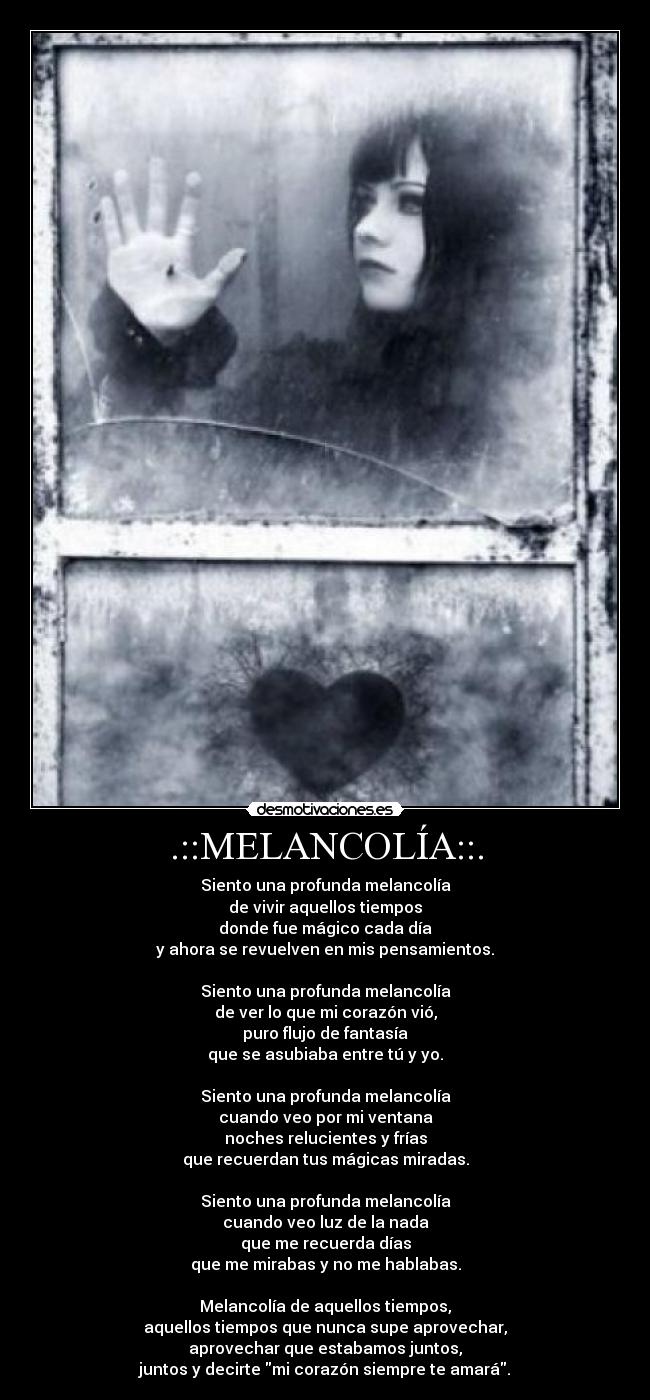 .::MELANCOLÍA::. -