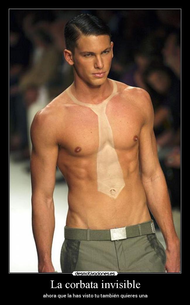 La corbata invisible - ahora que la has visto tu también quieres una