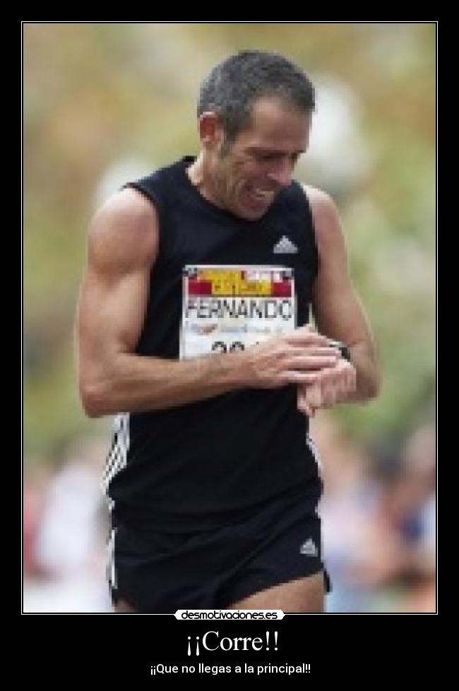 ¡¡Corre!! -