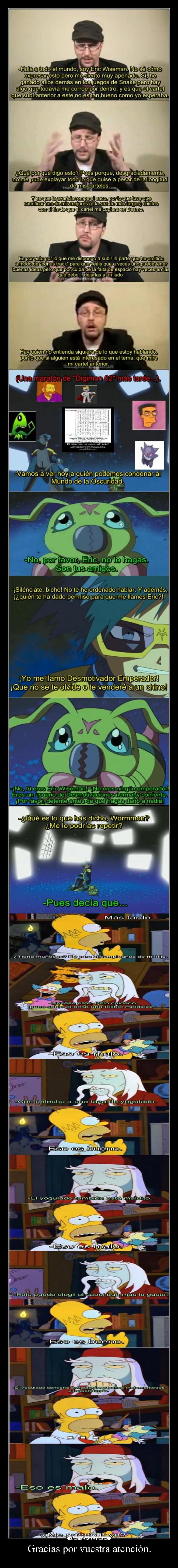 Gracias por vuestra atención. - 