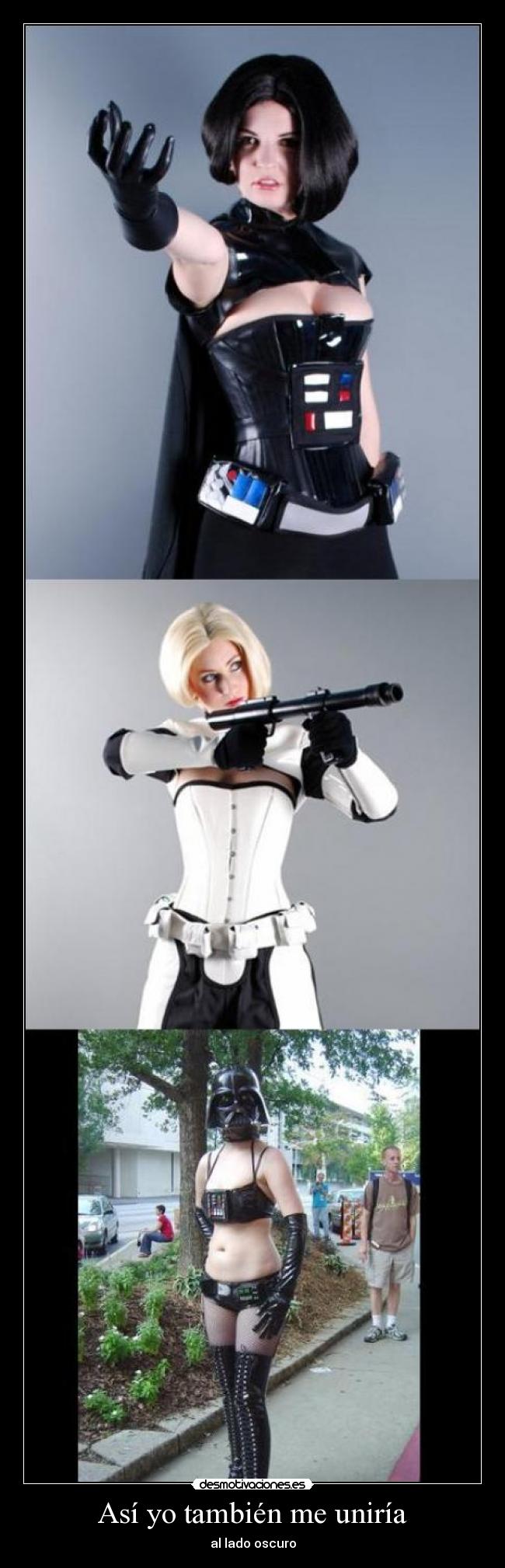 Así yo también me uniría - al lado oscuro