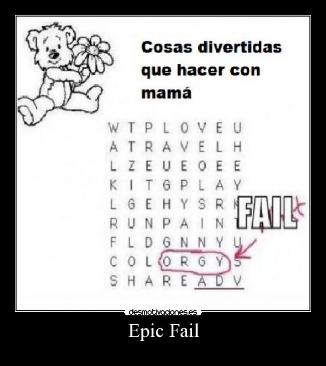 Epic Fail - 