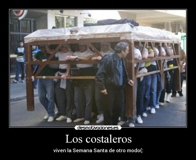 Los costaleros -
