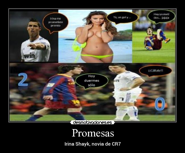 carteles promesas cr7 desmotivaciones