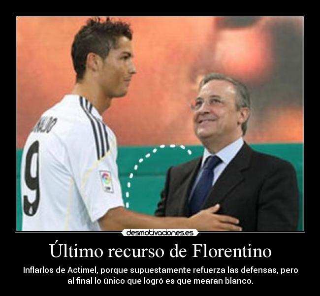 Último recurso de Florentino - 