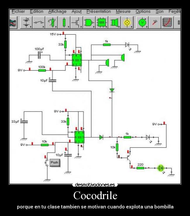 Cocodrile - porque en tu clase tambien se motivan cuando explota una bombilla