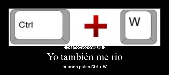 Yo también me rio -