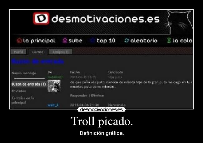 Troll picado. - 