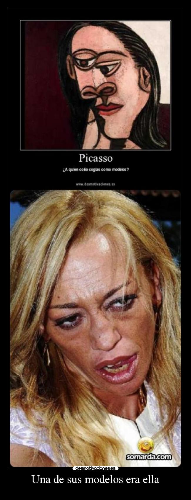 Una de sus modelos era ella - 