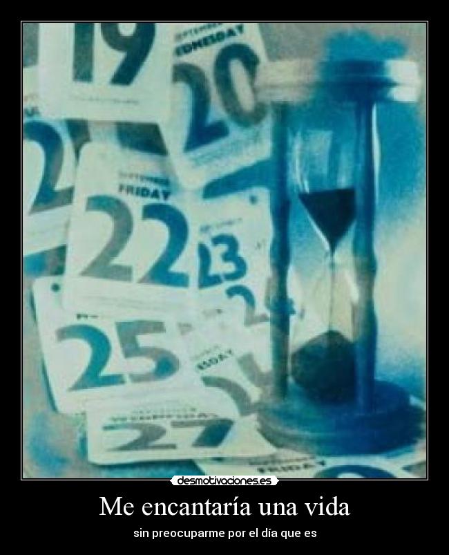 Me encantaría una vida -