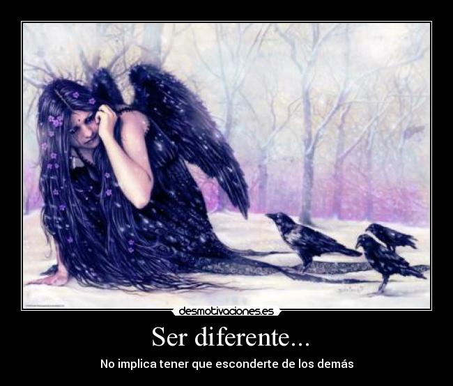  Ser diferente... - 