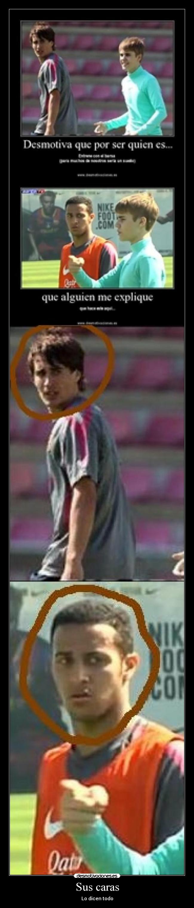 Sus caras - Lo dicen todo