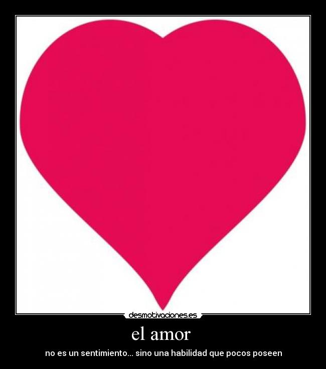 el amor  - 