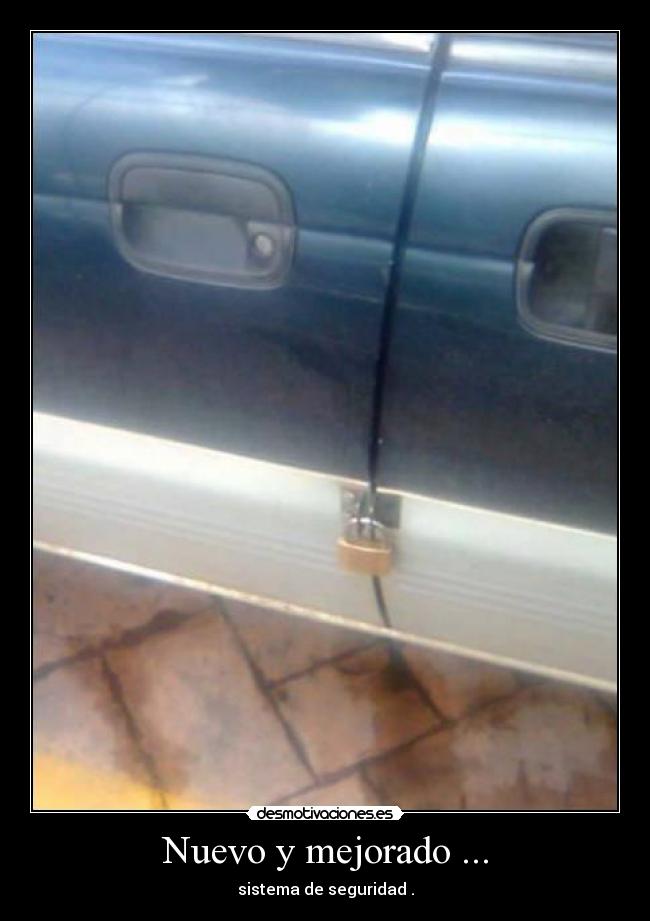 Nuevo y mejorado ... - sistema de seguridad .